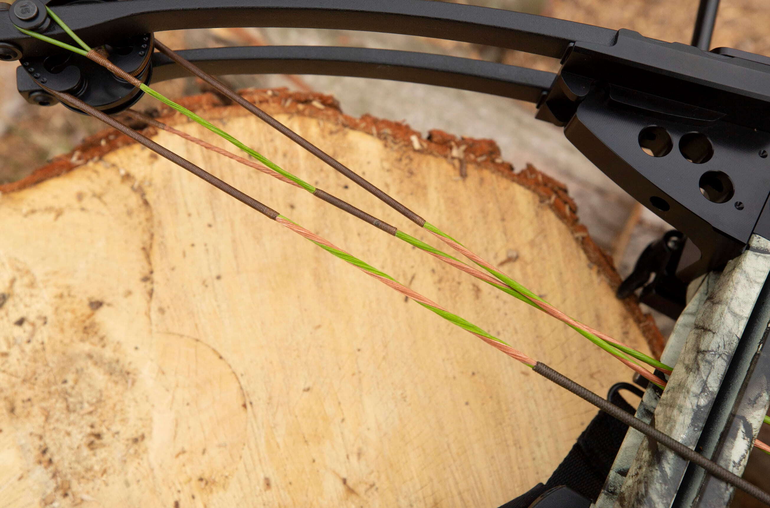 60x crossbow string on a crossbow