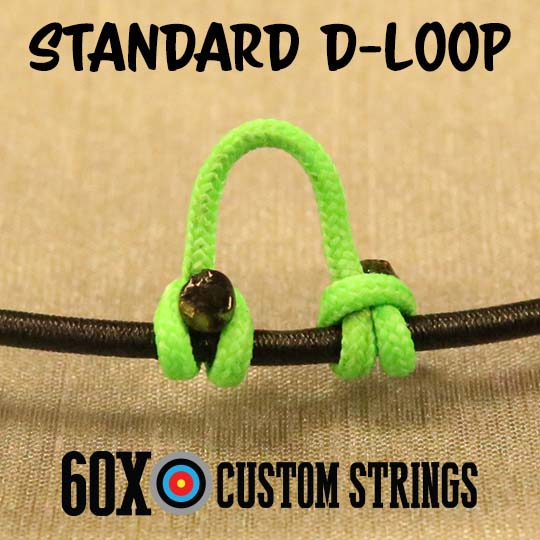 D Loop Release Bow String Nock D Loop Compound Bow Aluminum Ring