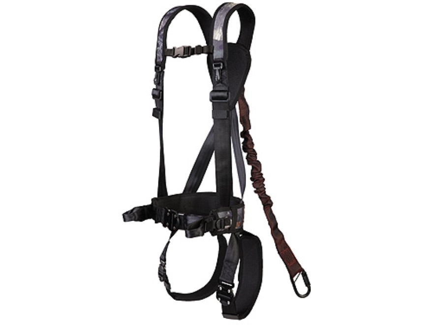 Tree stand safety harness